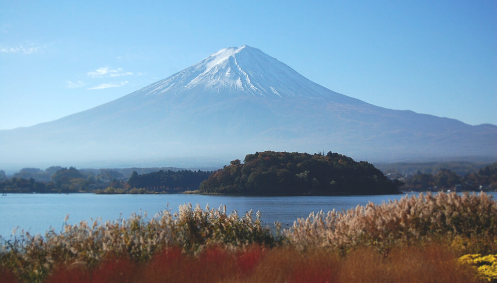 大石公園からの富士山