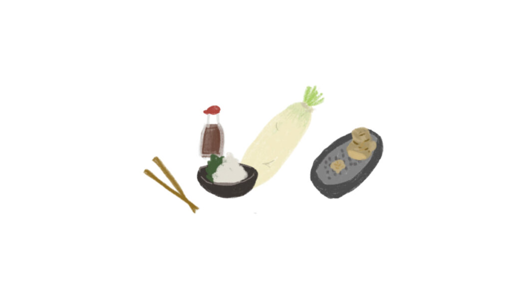 かもしか道具店イラスト