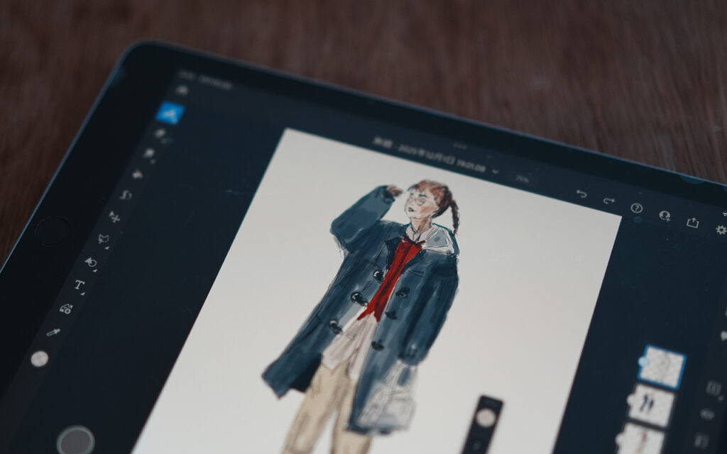 Adobe fresco使用レビュー