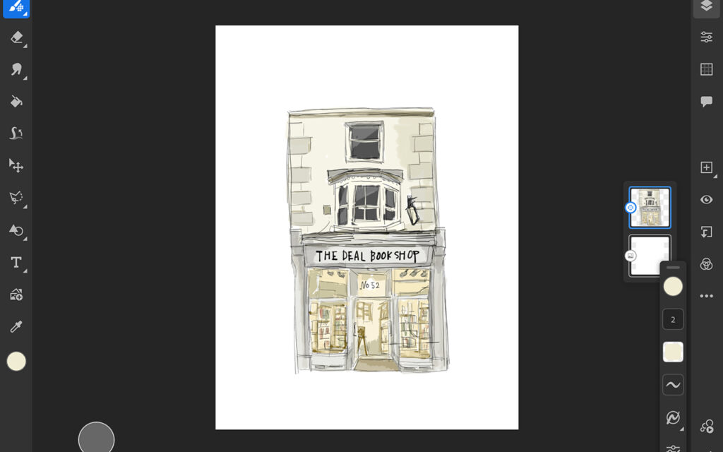 Adobe fresco使用レビュー